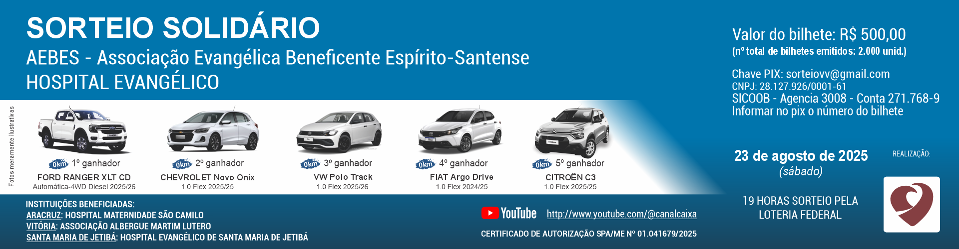 Banner do Sorteio