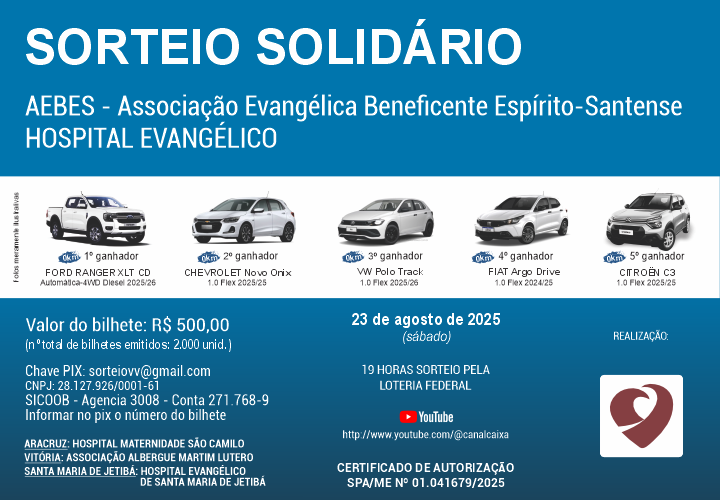 Banner do Sorteio